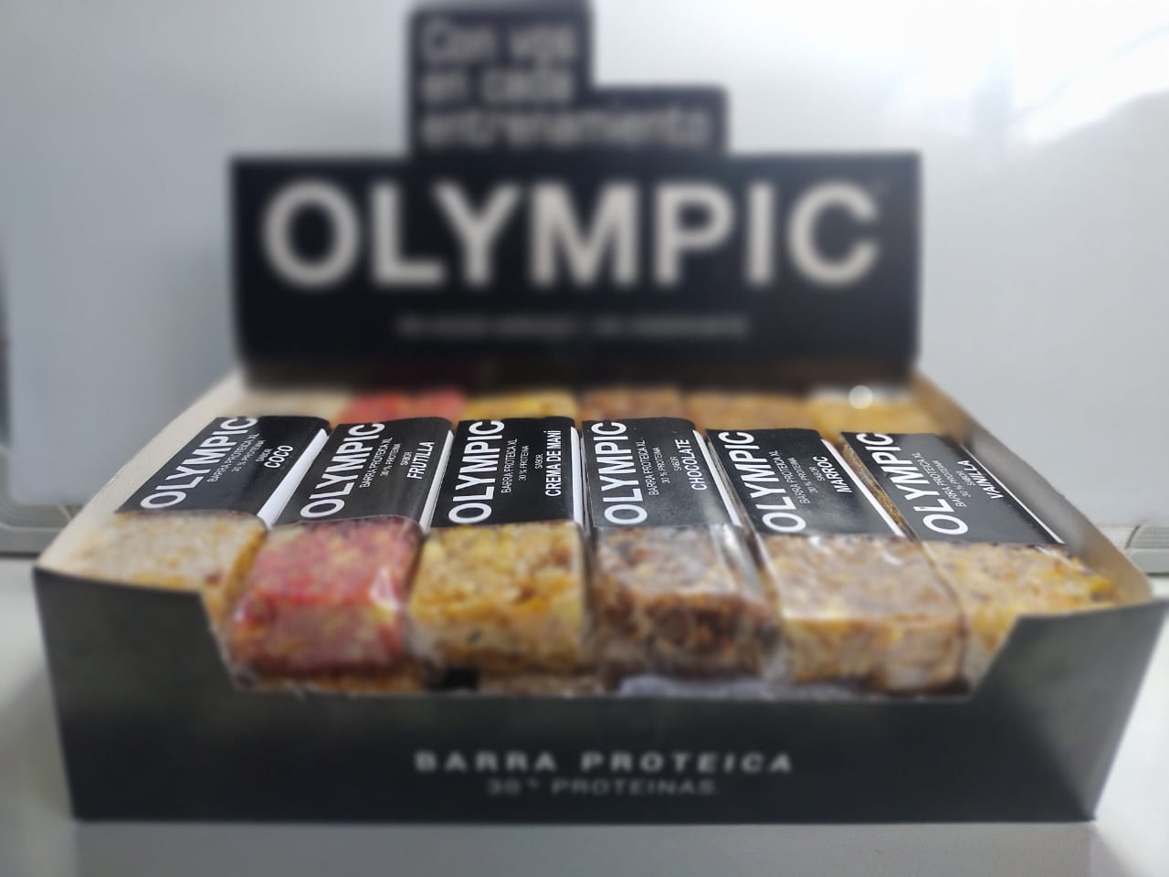 caja barritas olympic